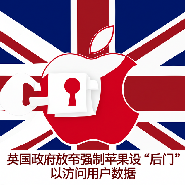 英国政府放弃强制苹果设“后门”以访问用户数据