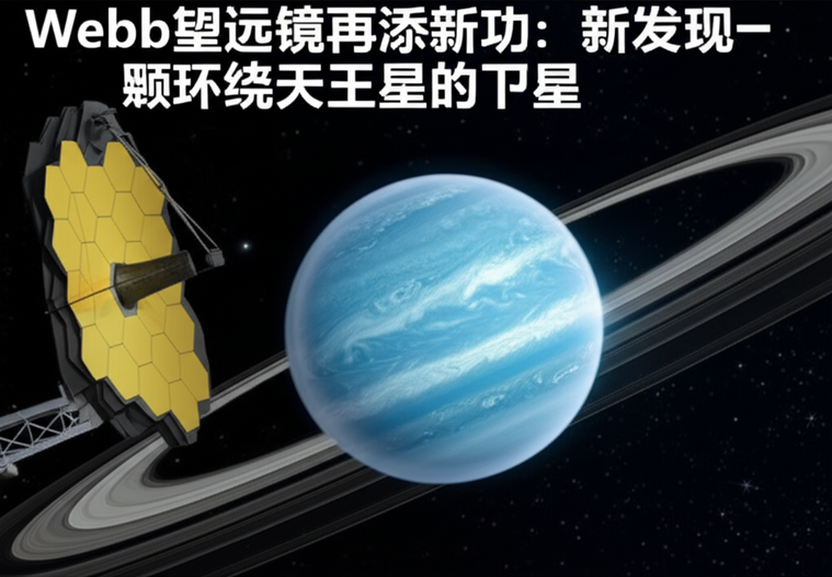 Webb望远镜再添新功：新发现一颗环绕天王星的卫星