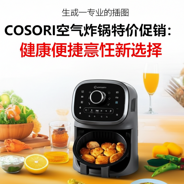 COSORI空气炸锅特价促销：健康便捷烹饪新选择