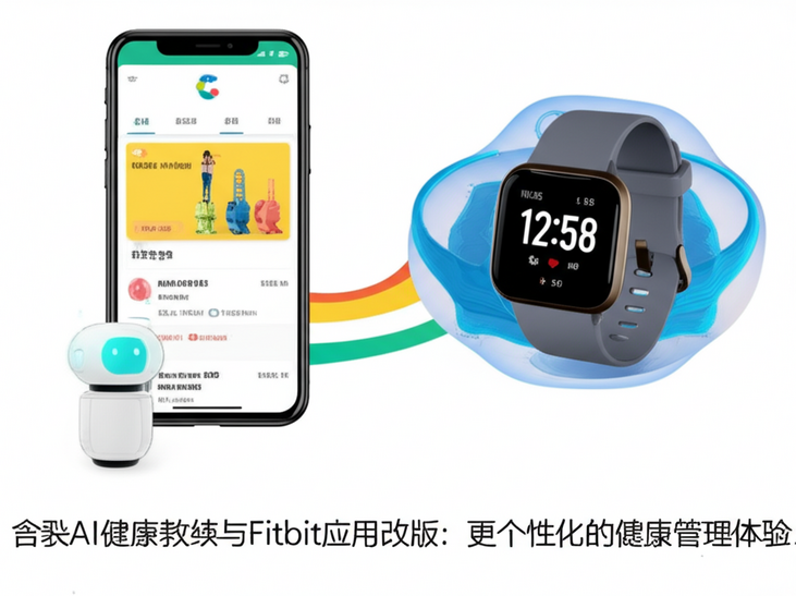 谷歌AI健康教练与Fitbit应用改版：更个性化的健康管理体验