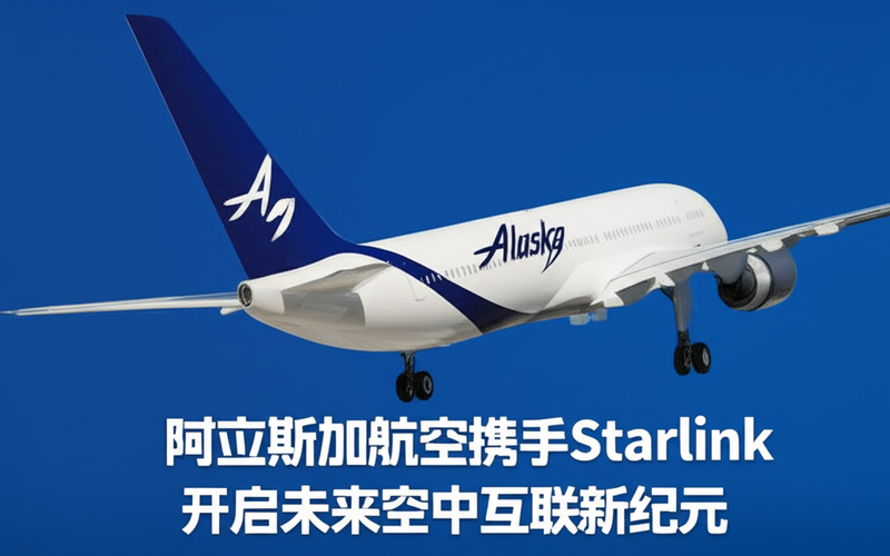 阿拉斯加航空携手Starlink，开启未来空中互联新纪元