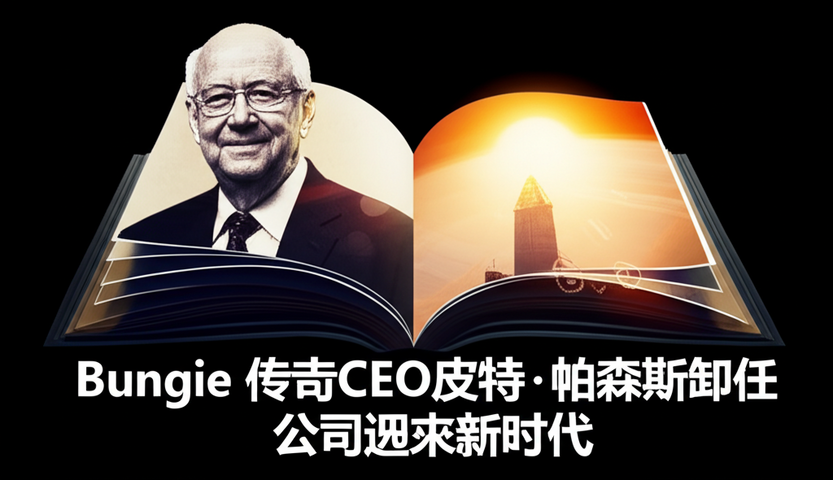 Bungie 传奇CEO皮特·帕森斯卸任，公司迎来新时代