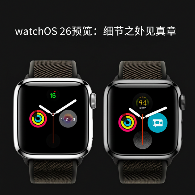 watchOS 26预览：细节之处见真章