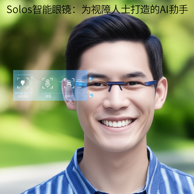 Solos智能眼镜：为视障人士打造的AI助手