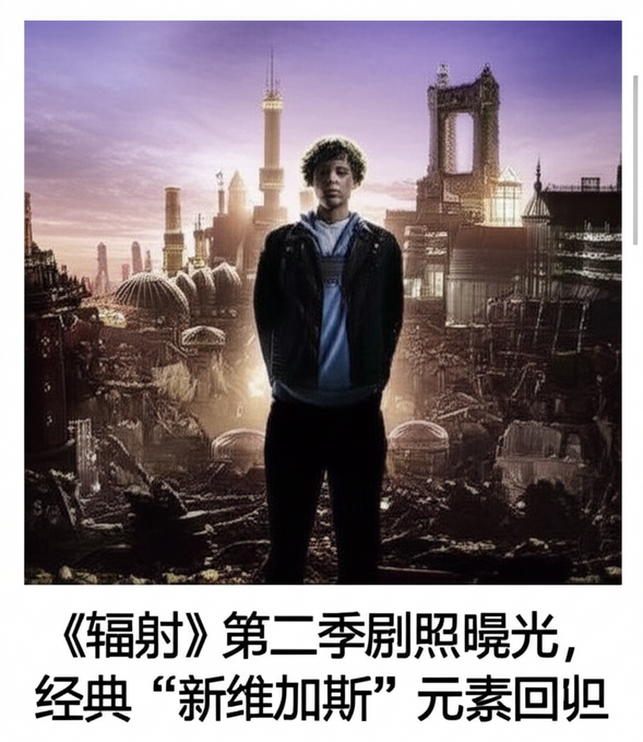 《辐射》第二季剧照曝光，经典“新维加斯”元素回归