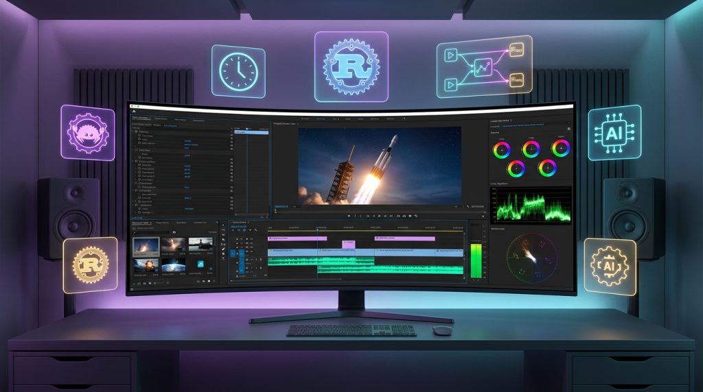 告别每月高昂订阅税：FilmCraft 纯 Rust 开源 Premiere Pro 终极替代方案实战