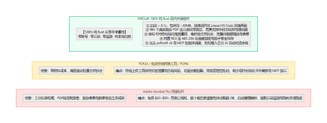 现代专业 PDF 工具全维度横评