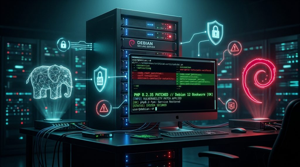【紧急安全预警】PHP 突发高危安全漏洞：Debian 12 生产环境升级 PHP 8.2.35 避坑与 Sury 源实战全指南