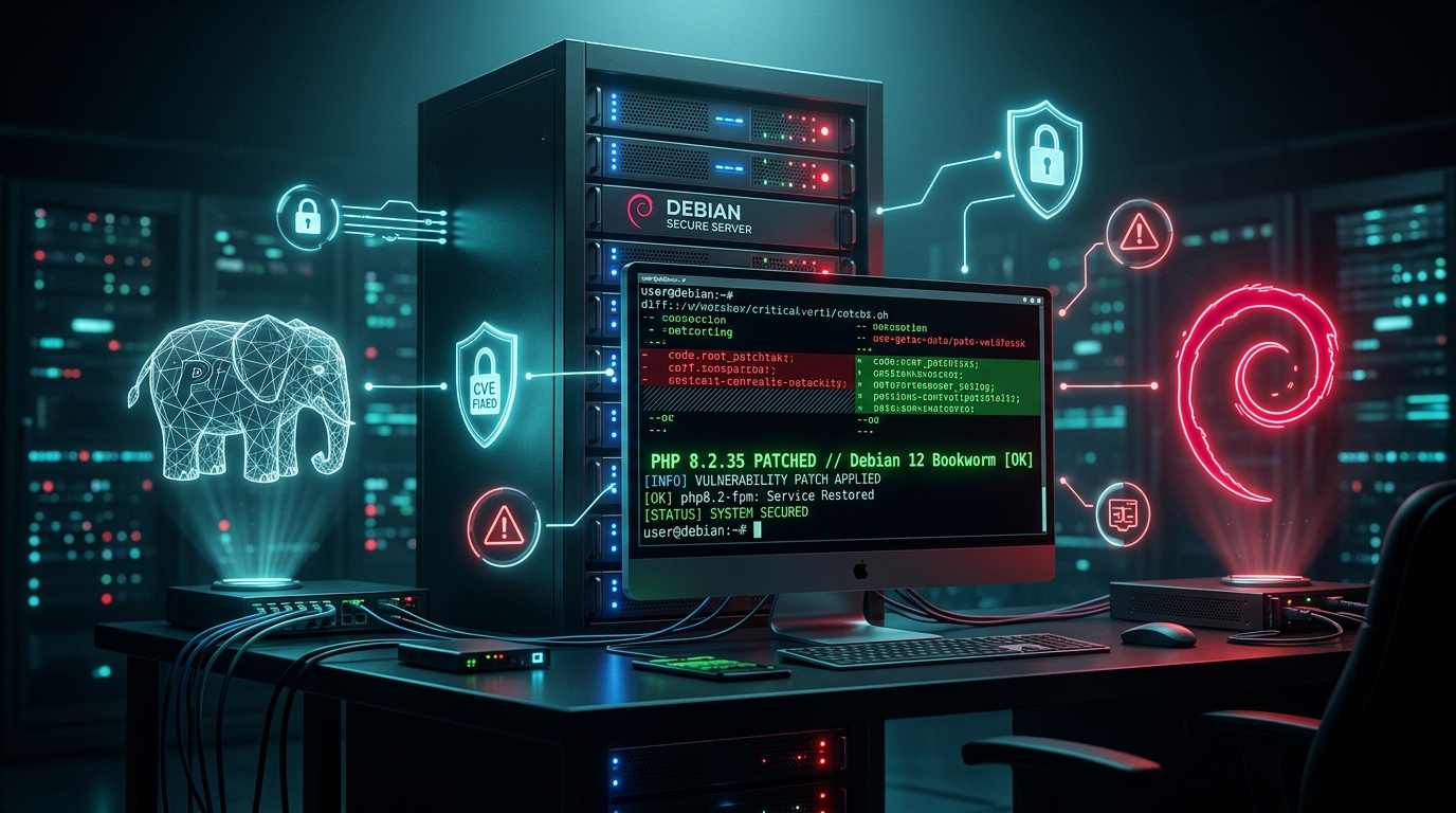 PHP 紧急安全补丁与 Debian 12 系统升级